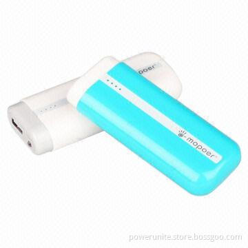 Portable Power Banks with 5,200mAh Capacity and 1A Single USB Output